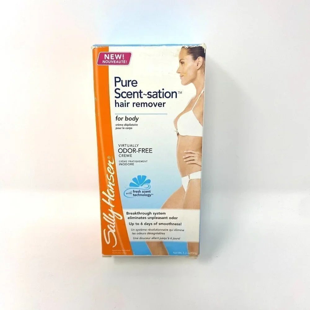 Sally Hansen Pure Scent-Sation Hair Remover Creme for Body, 5.3 Ounce